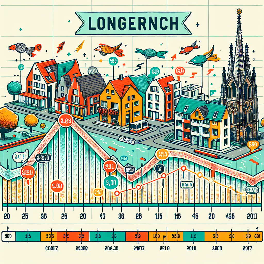 Mietspiegel-Entwicklung in Köln Longerich